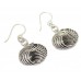 Traditional dangle women wire work earring 925 Sterling Silver B 913